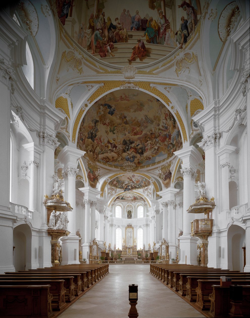 Arkkitehti Johann Balthasar Neumann (1687-1753) Neresheim, Saksa tekijältä Balthasar Neumann