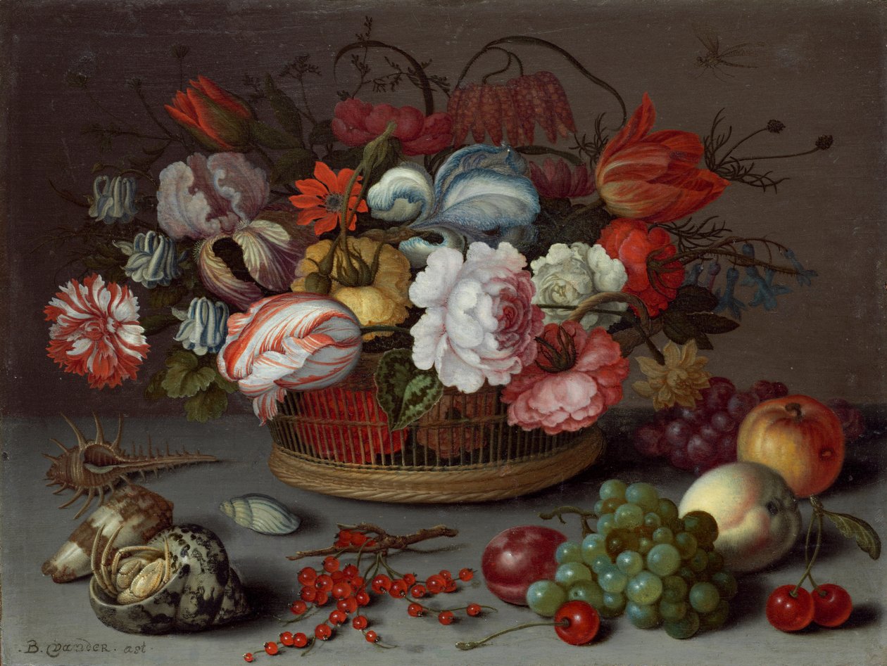 Kukkakori tekijältä Balthasar van der Ast