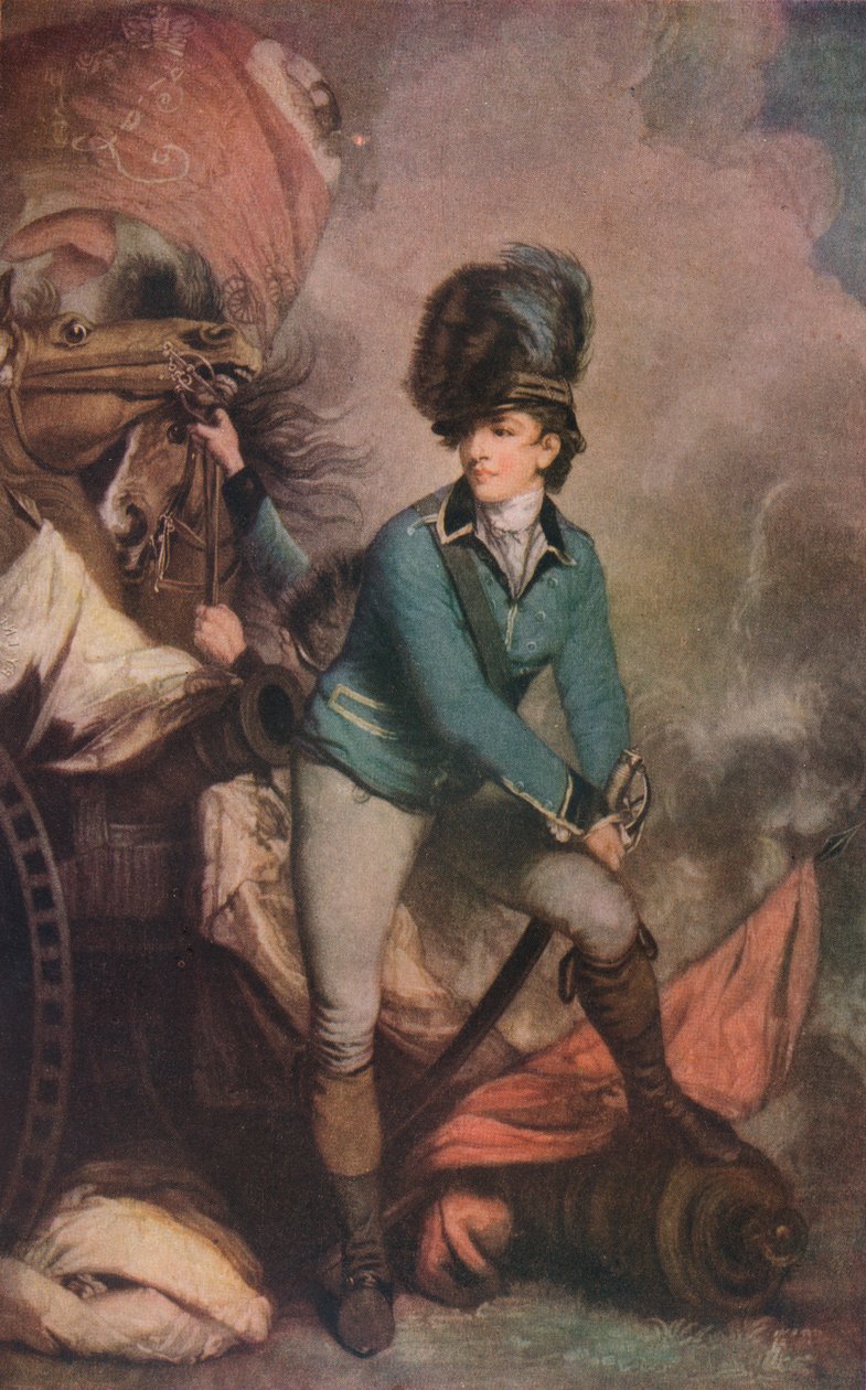Kenraali Sir Banastre Tarleton, 1. Baronet, 1782. Brittiläinen sotilas ja poliitikko, 1919 tekijältä Banastre Tarleton