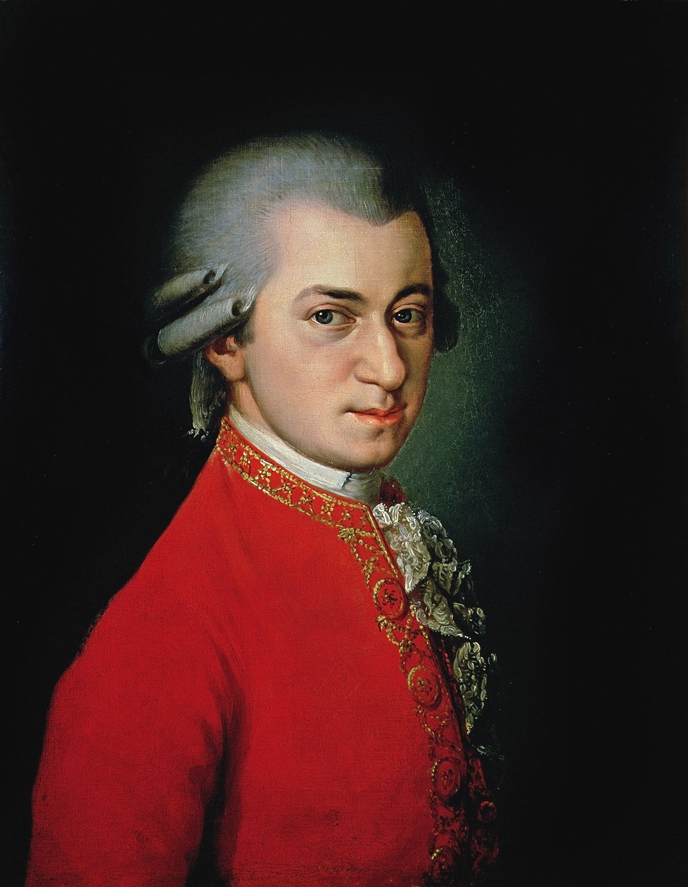 Wolfgang Amadeus Mozart, 1818 tekijältä Barbara Krafft