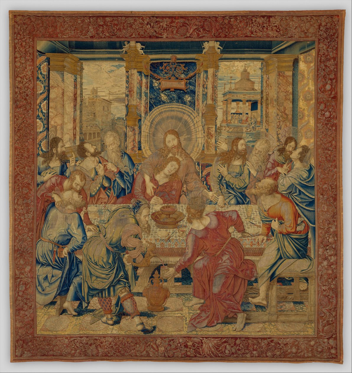 Viimeinen ehtoollinen tekijältä Barend van Orley