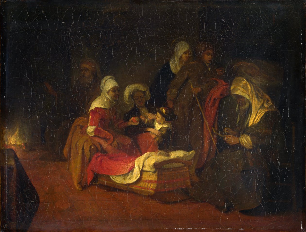 Pyhän Johannes Kastajan kirkkokunta - maalaus tekijältä Barent Fabritius
