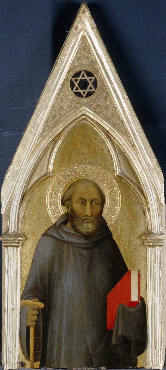 Saint, n. 1340 (tempera poppelilla) tekijältä Barna da Siena