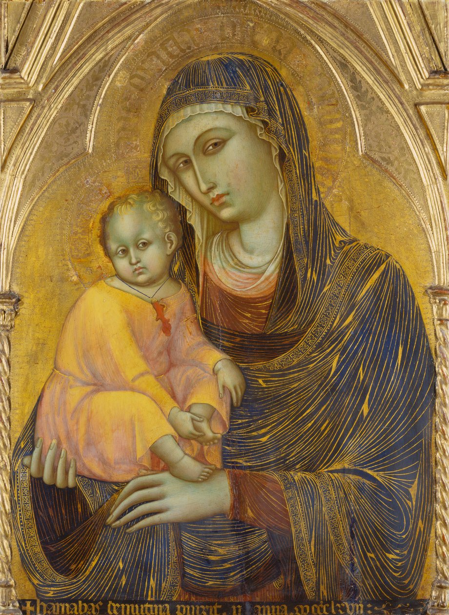 Madonna ja lapsi tekijältä Barnaba da Modena