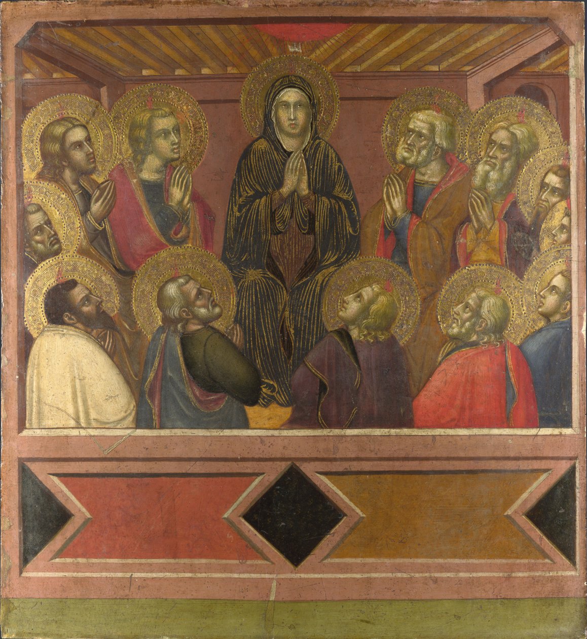 Helluntai, n. 1377 tekijältä Barnaba da Modena