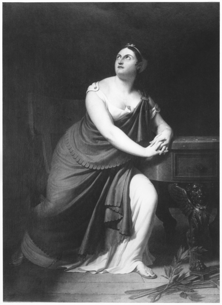 Mademoiselle George tekijältä Antoine Jean Gros