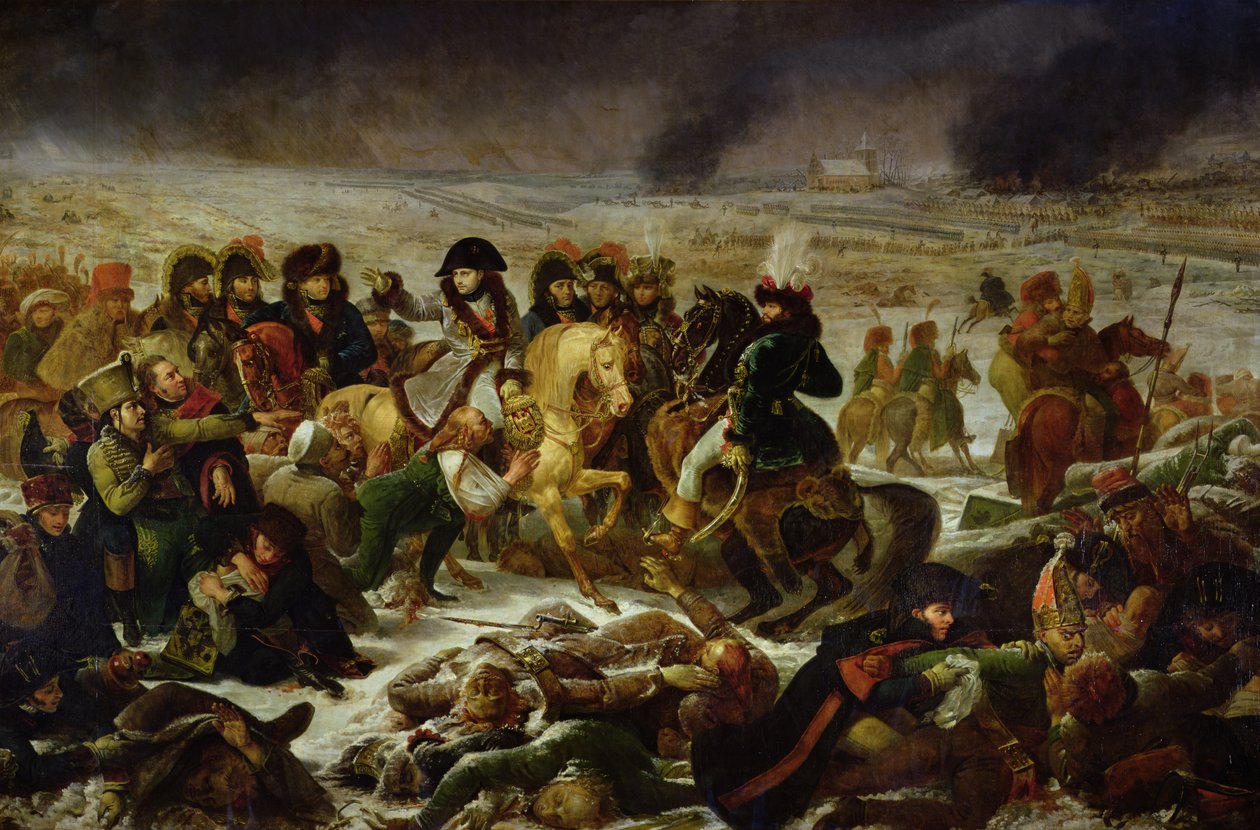 Napoleon Eylaun taistelukentällä, 9. helmikuuta 1807, 1808 tekijältä Antoine Jean Gros