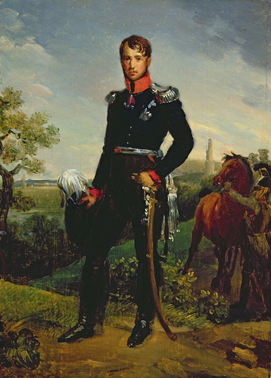 Frederic William III (1770-1840) Preussin kuningas, 1814 tekijältä Baron François Pascal Simon Gérard