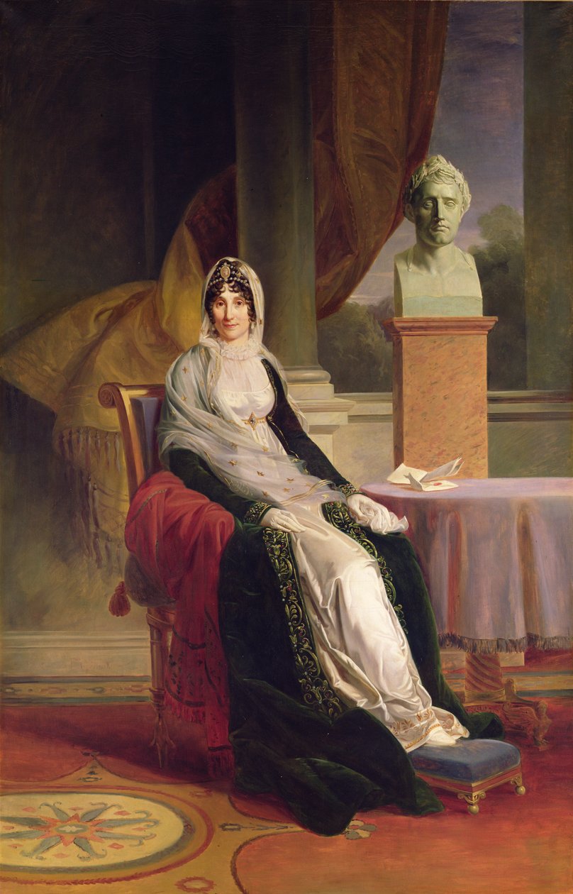 Marie-Laetitia Ramolino (1750-1836) 1803 tekijältä Baron François Pascal Simon Gérard