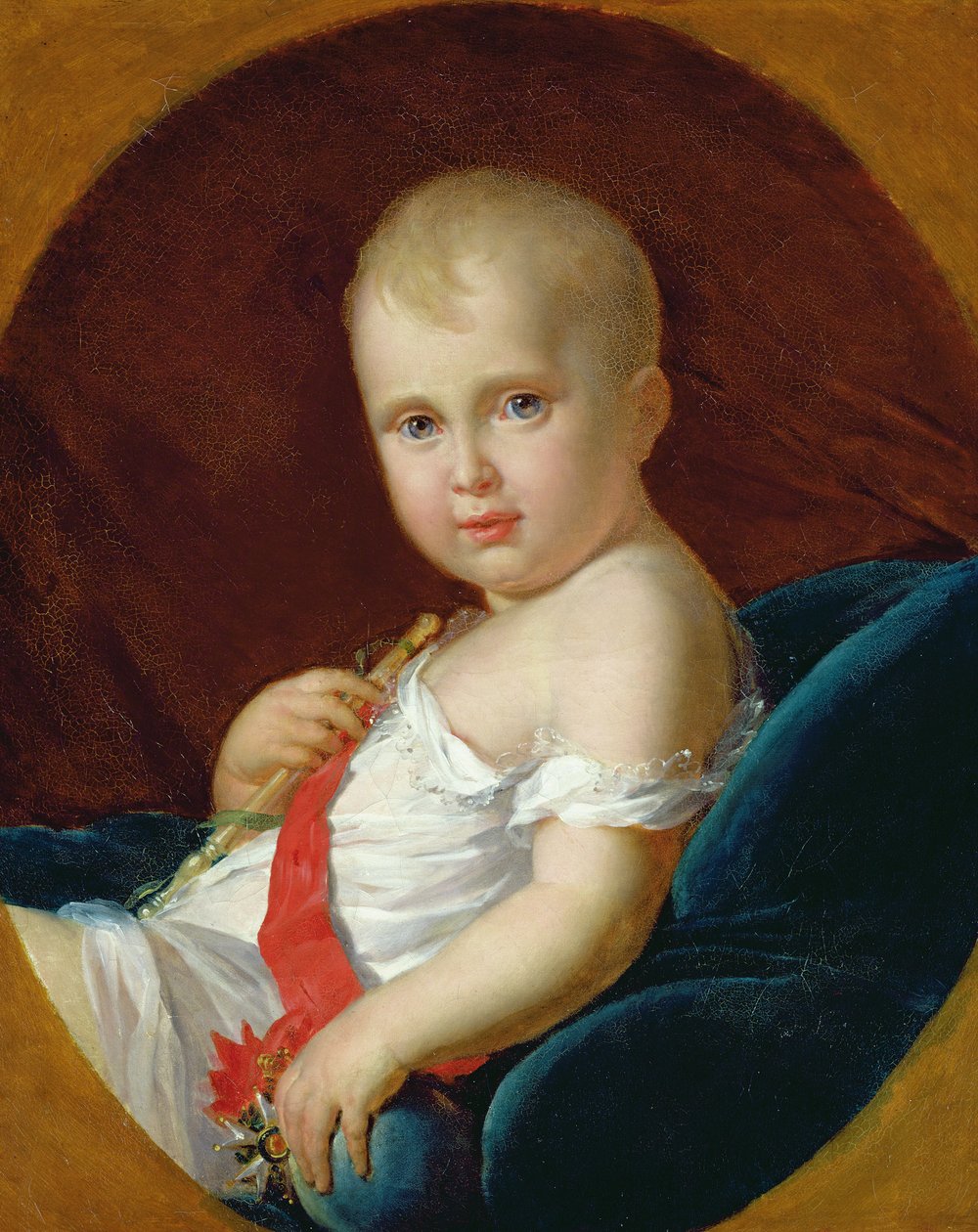 Napoleonin, keisarillisen prinssin ja Rooman kuninkaan muotokuva, 1815 tekijältä Baron François Pascal Simon Gérard