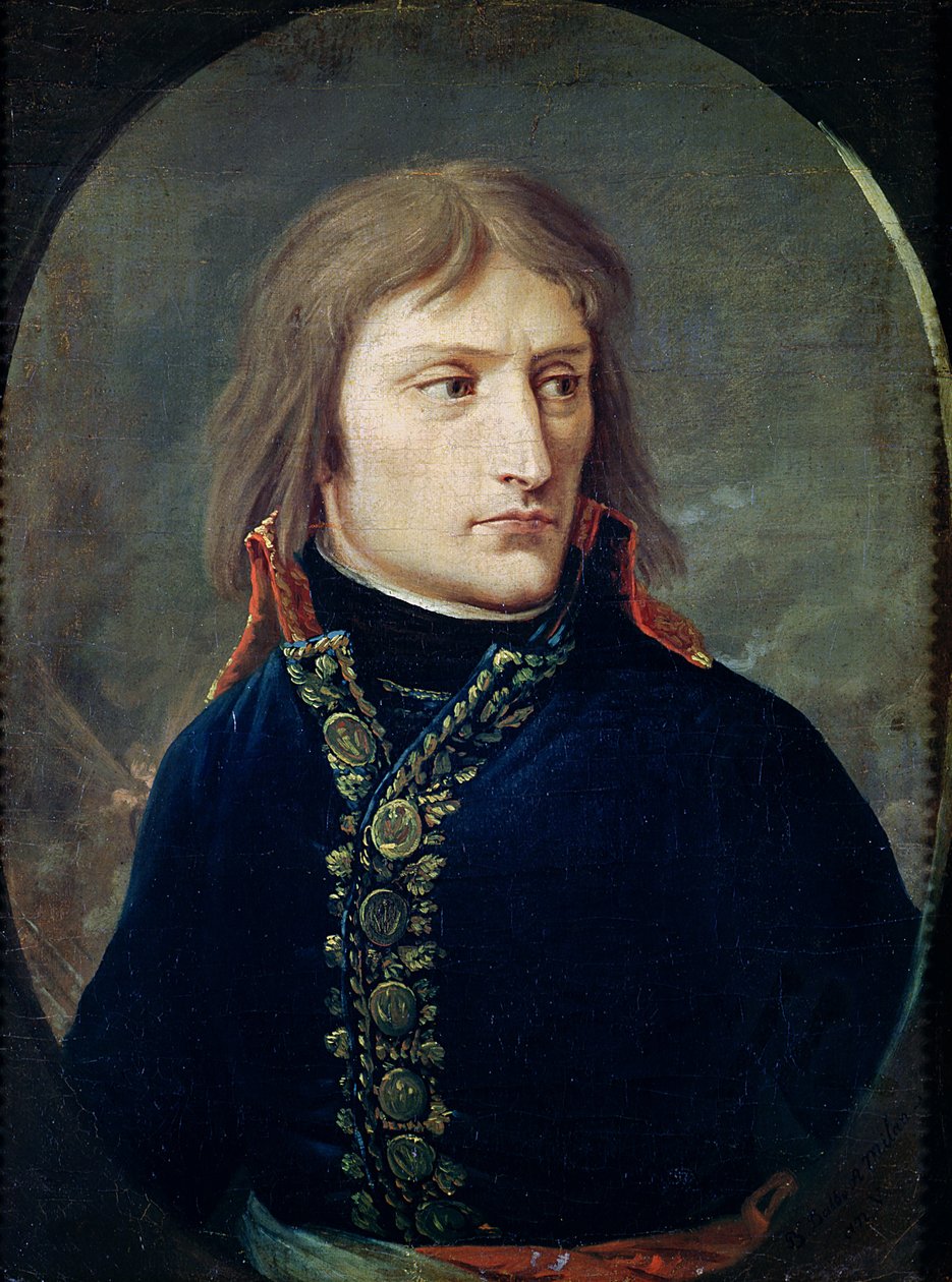 Napoleon Bonaparte (1769-1821) Italian armeijan ylipäällikkönä 1796-97 tekijältä Baron Louis Albert Bacler d