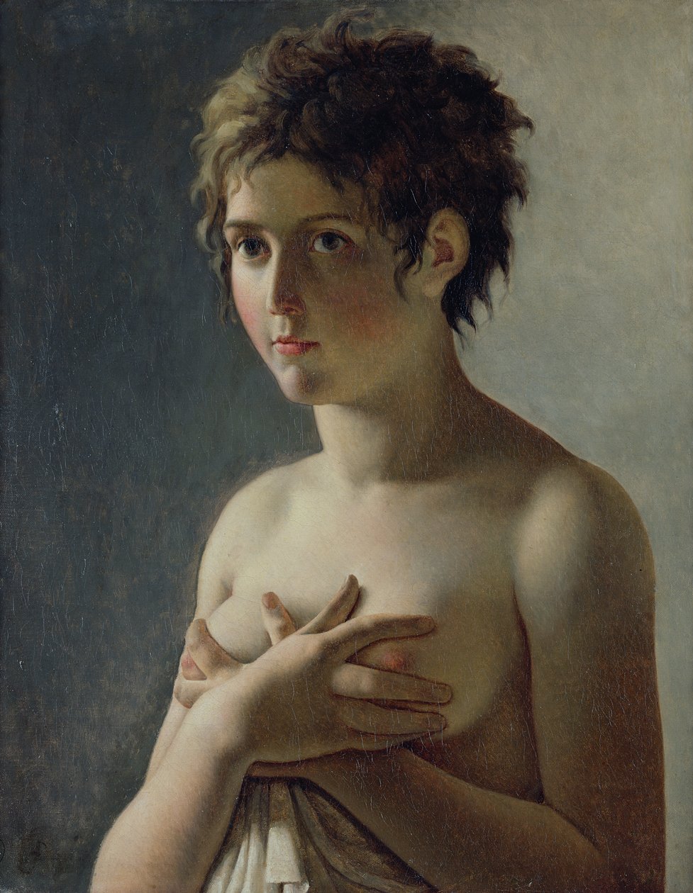 Nuoren tytön muotokuva, 1812 tekijältä Baron Pierre Narcisse Guerin