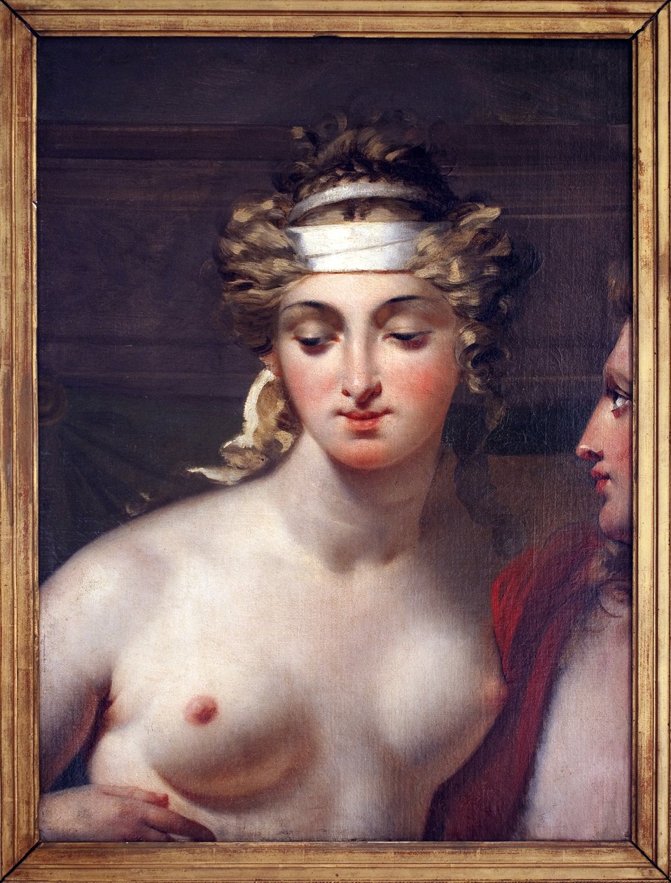 Fragmentti Helenen sieppauksesta 1700-1800-luvulla tekijältä Baron Antoine Jean Gros