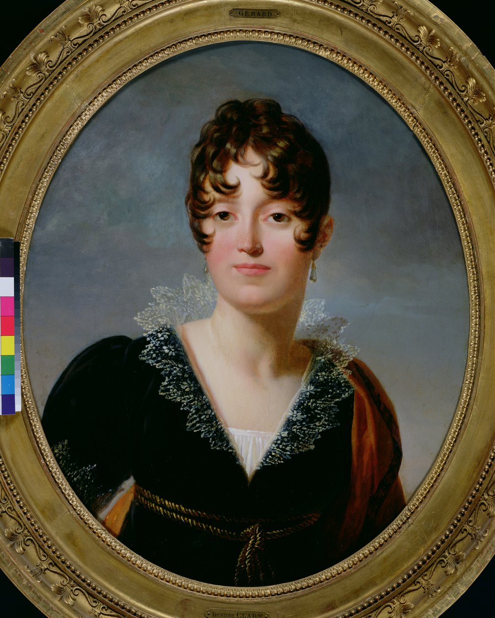 Desiree Claryn (1781-1860) muotokuva Ruotsin prinsessasta, n. 1810 tekijältä Baron François Pascal Simon Gérard