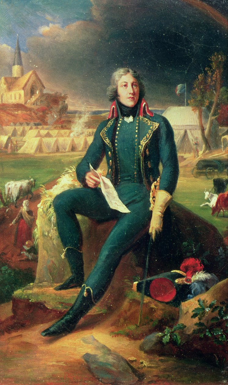 Kenraali Louis-Lazare Hochen (1768-97) muotokuva tekijältä Baron François Pascal Simon Gérard