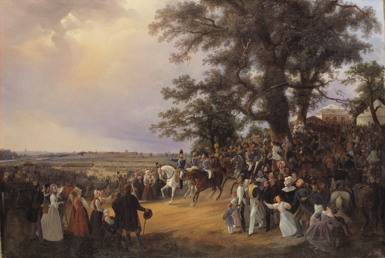 Katsaus Ladugardsgarde Fieldsissä tsaari Nikolauksen vierailun aikana vuonna 1838 tekijältä Baron Karl Stefan Bennet