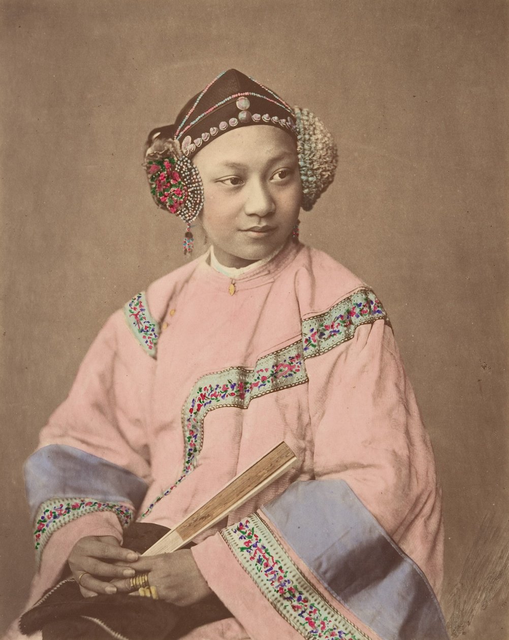 Lanxchow-tyttö, 1870-luku. tekijältä Baron Raimund von Stillfried