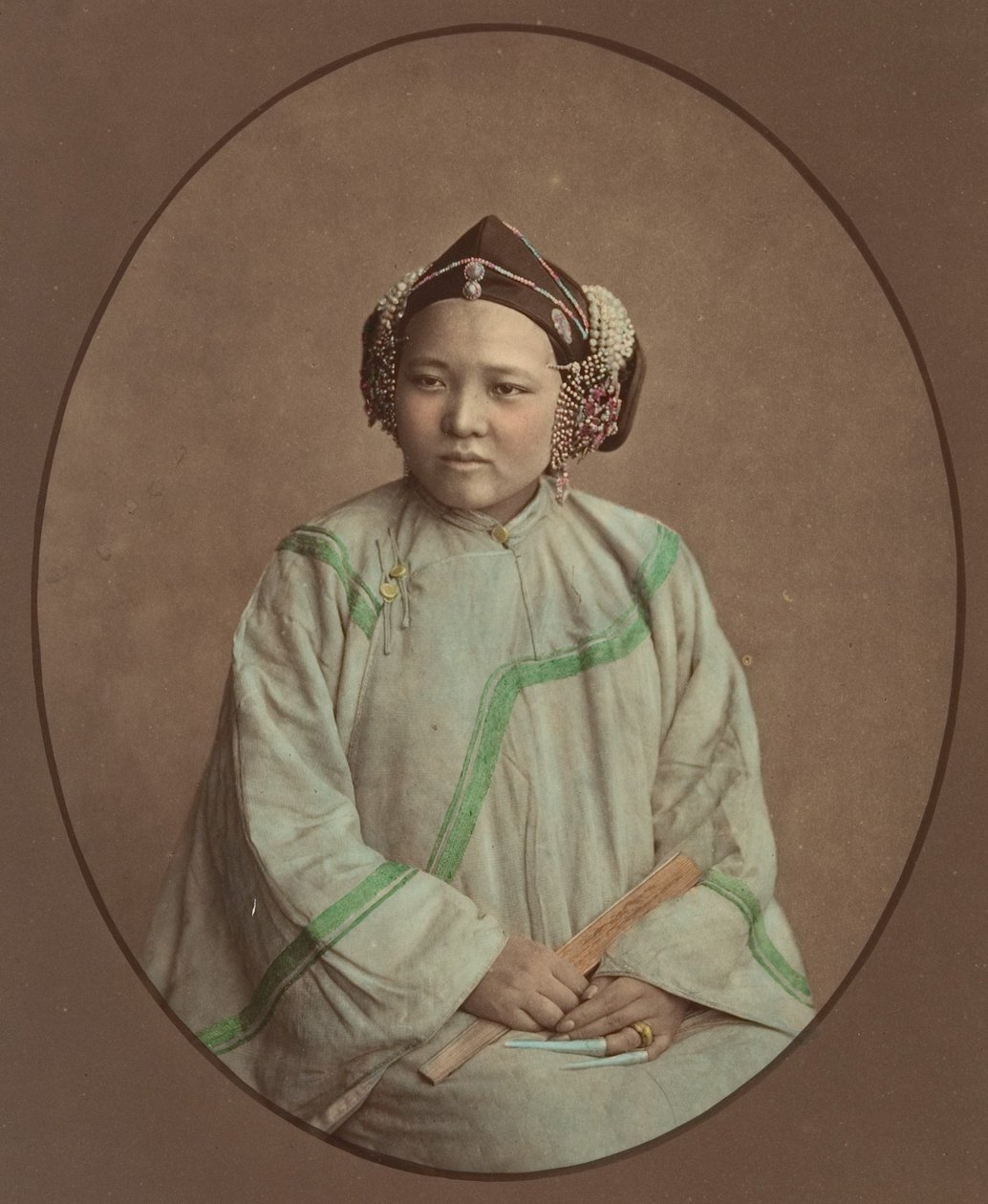 Lanxchow-tyttö, 1870-luku. tekijältä Baron Raimund von Stillfried