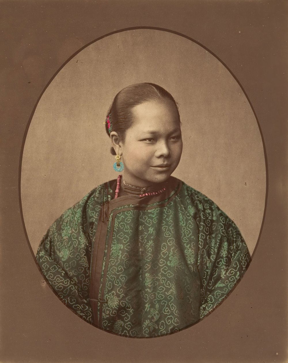 Tyttö Shanghaista 1870-luvulta. tekijältä Baron Raimund von Stillfried