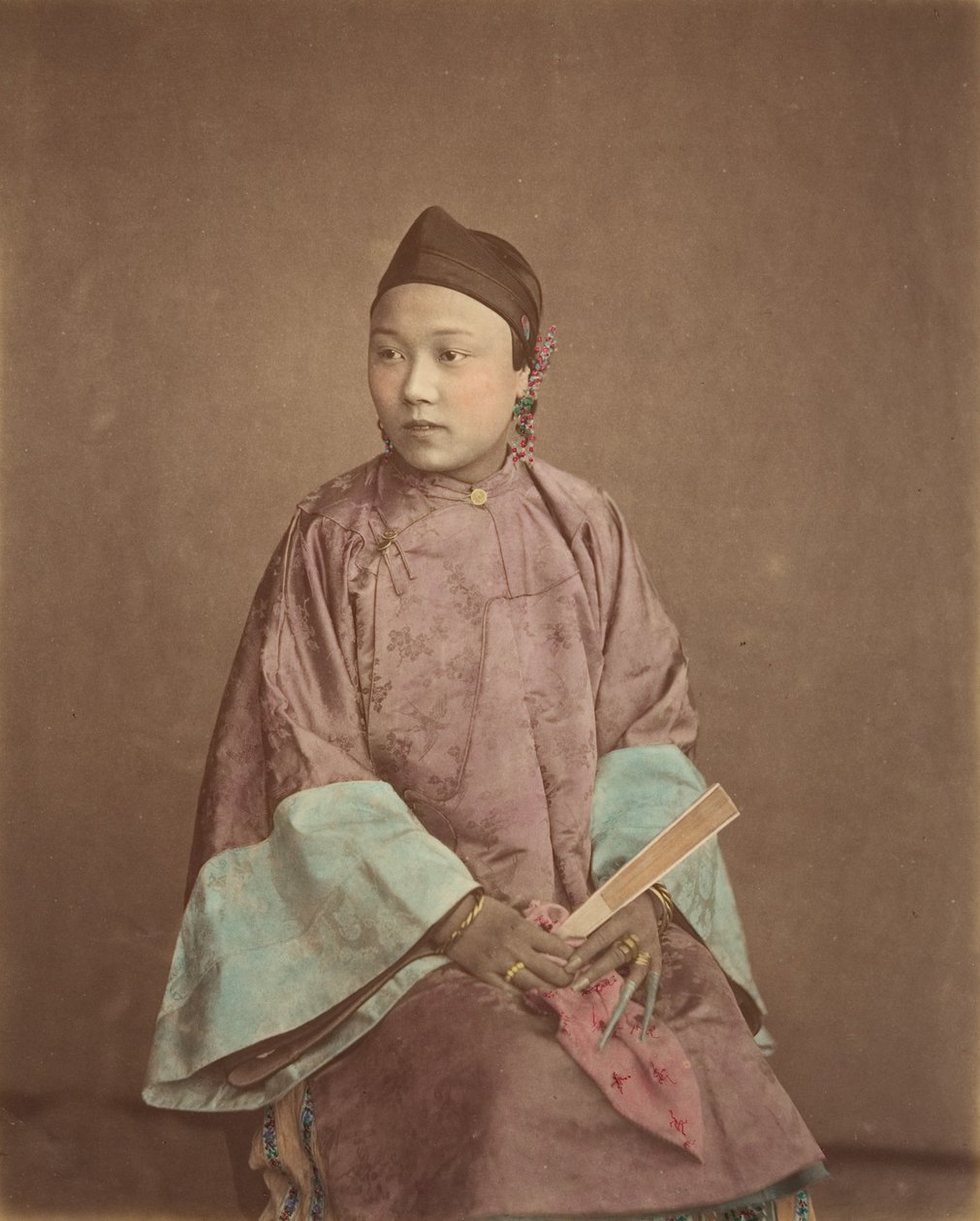Tyttö Shanghaista 1870-luvulta. tekijältä Baron Raimund von Stillfried