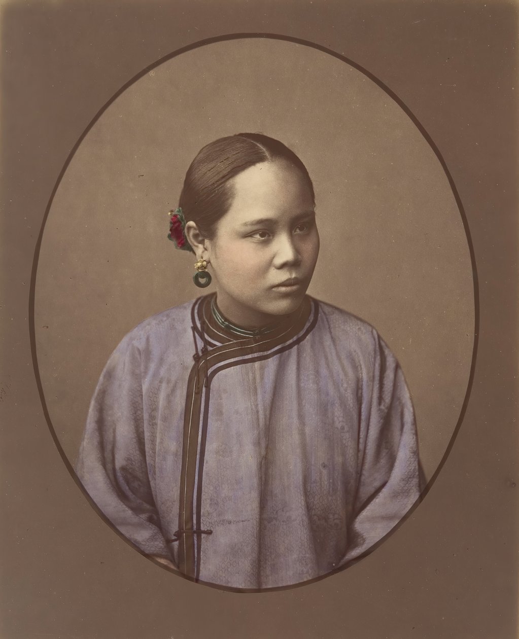 Tyttö Shanghaista 1870-luvulta. tekijältä Baron Raimund von Stillfried