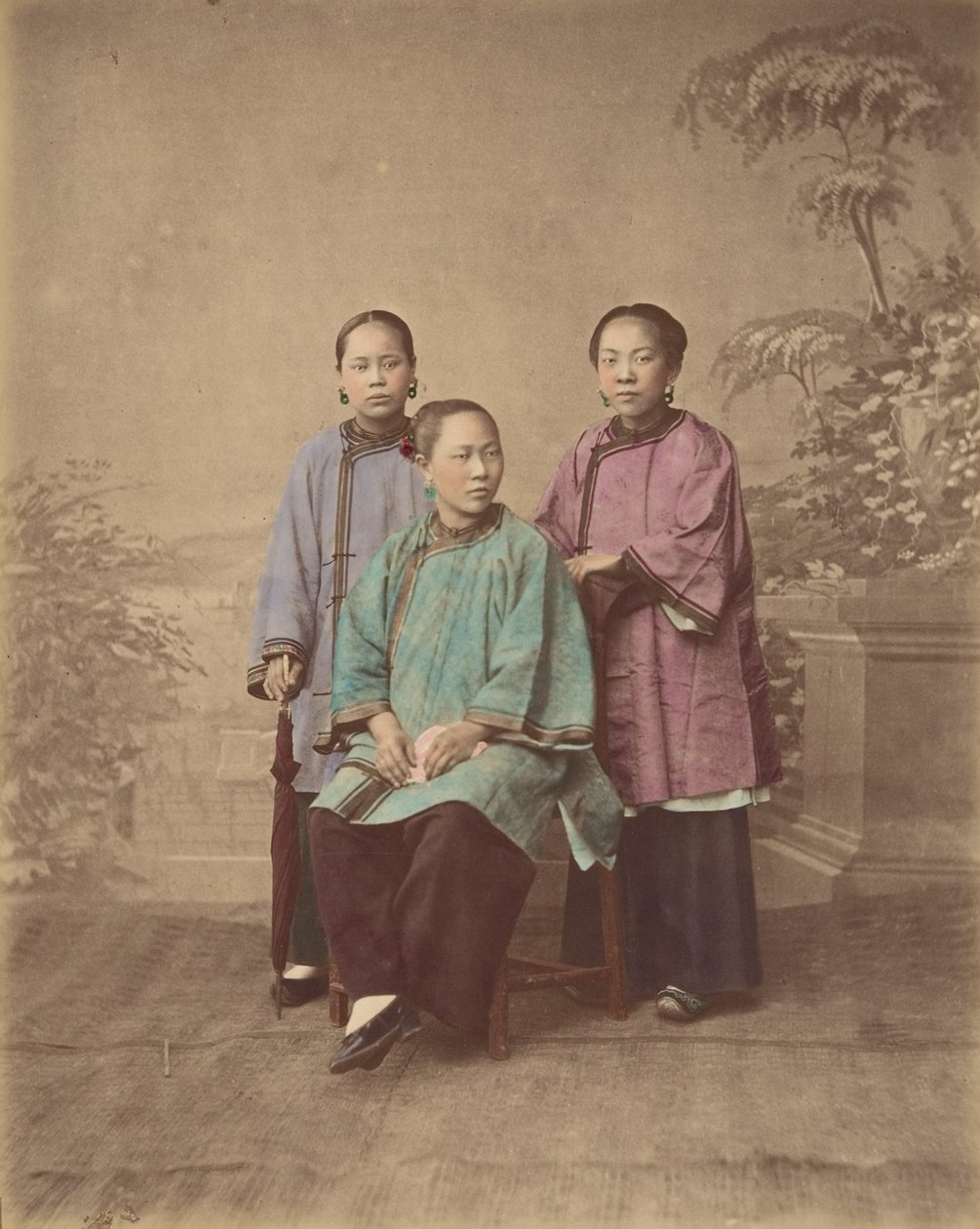 Shanghai Girls, 1870-luku. tekijältä Baron Raimund von Stillfried