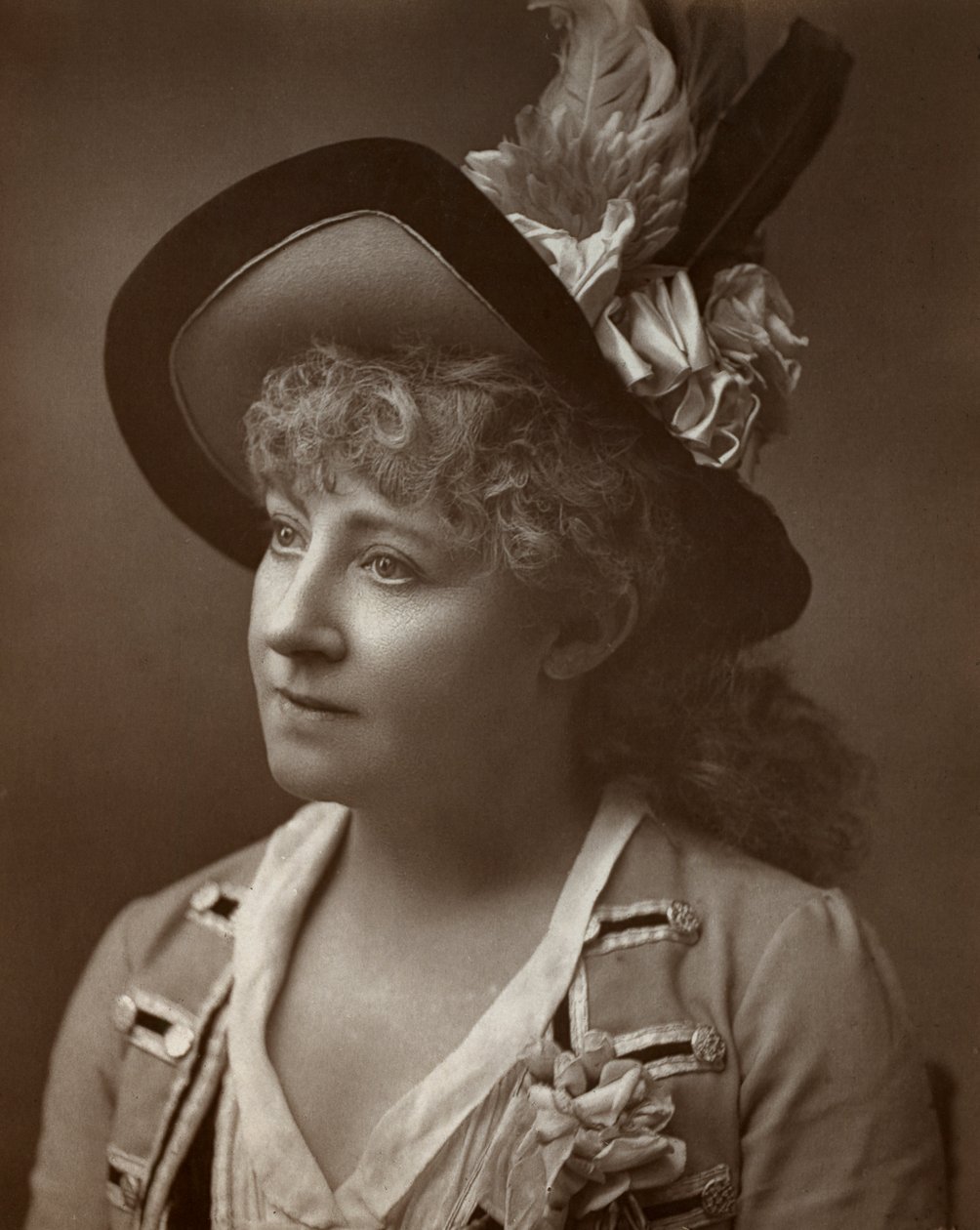 Lydia Thompson, brittiläinen tanssija, näyttelijä ja teatterituottaja, 1886 tekijältä Barraud