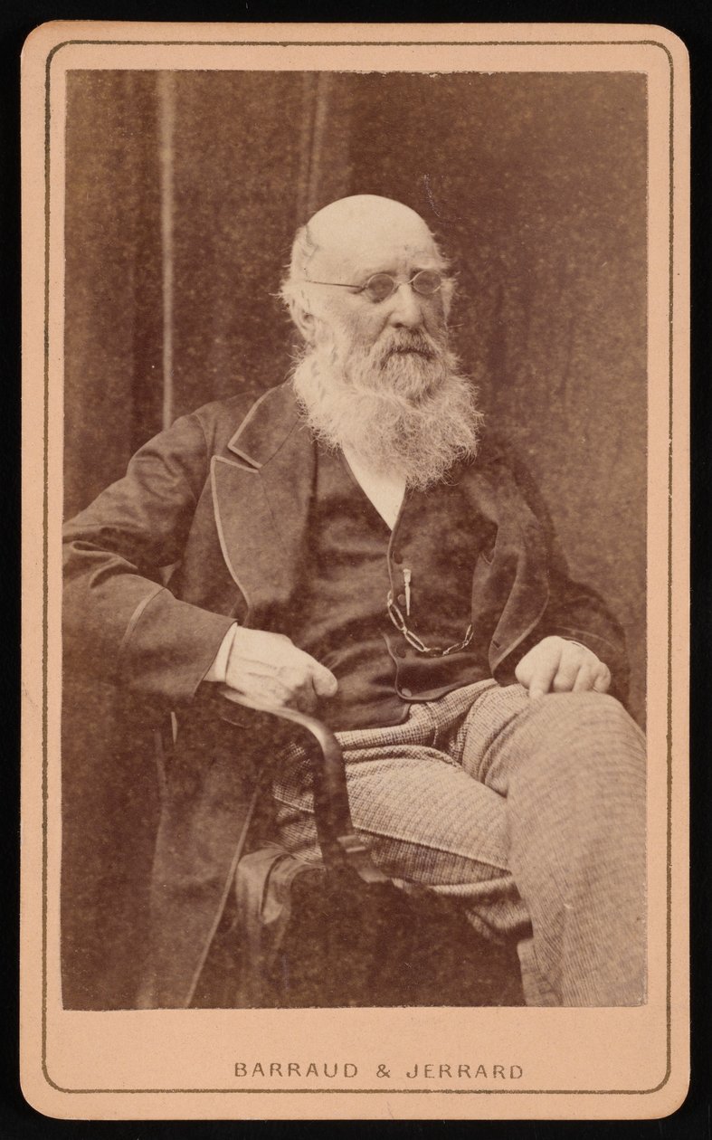 J. H. Silbertin muotokuva, ennen vuotta 1877. tekijältä Barraud and Jerrard