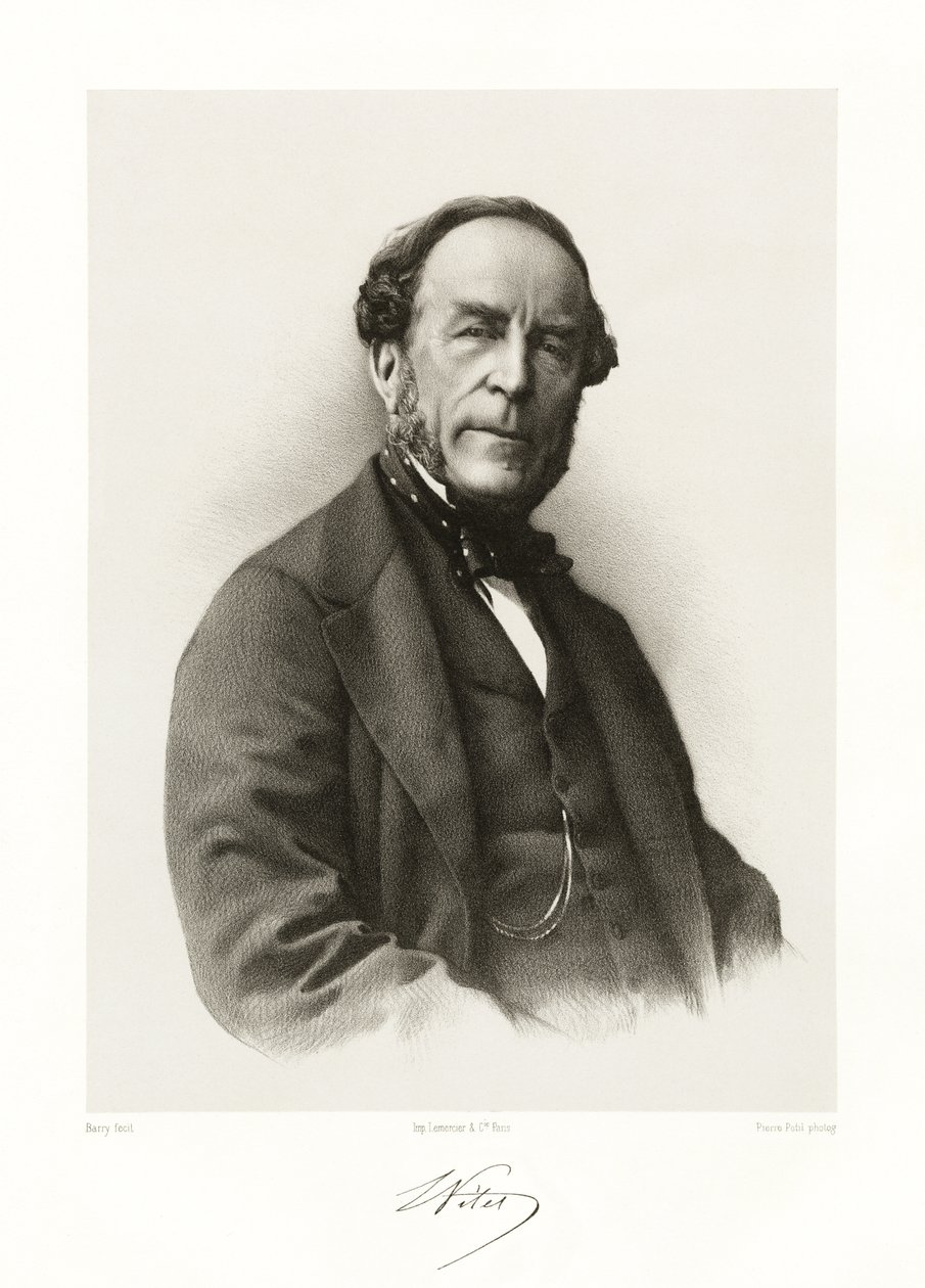 Louis Vitet, 1865-66 tekijältä Barry
