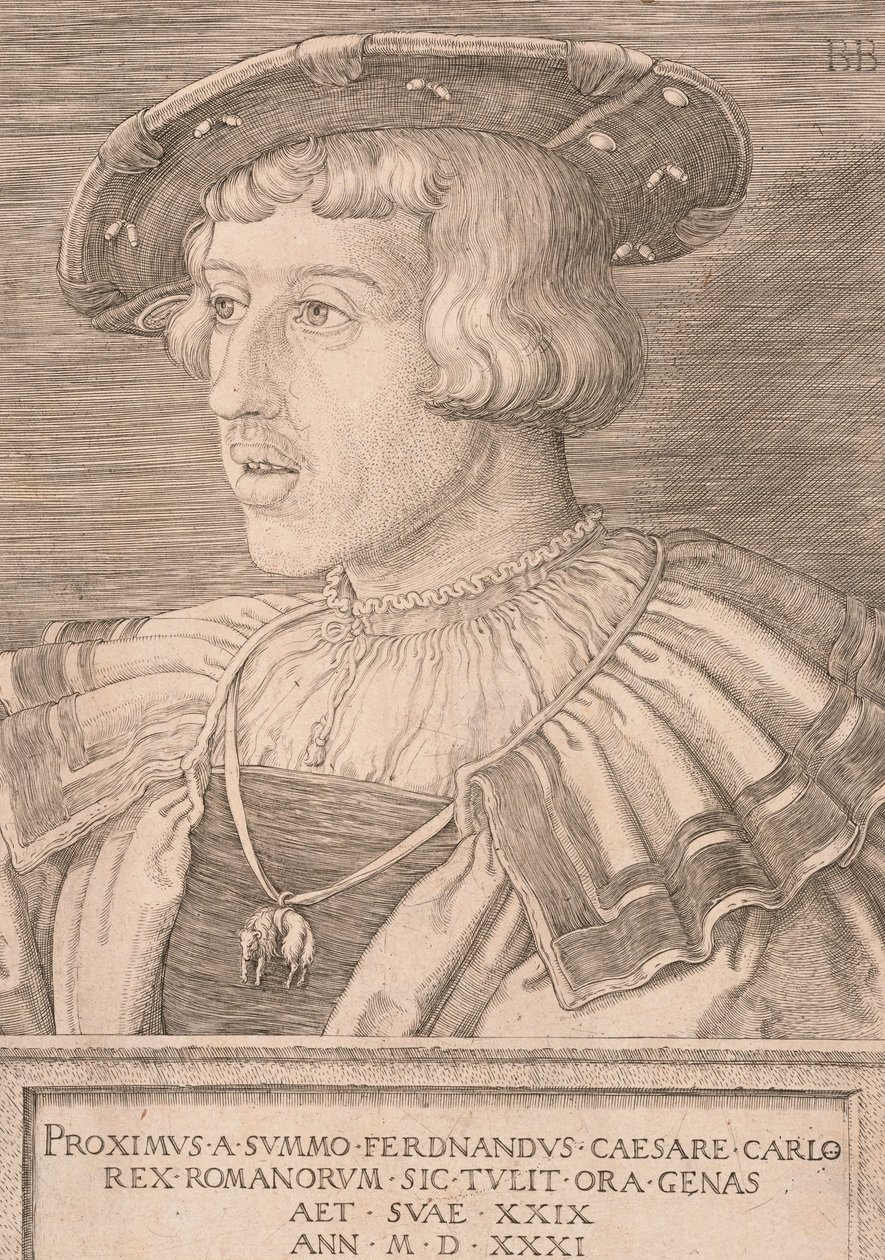 Keisari Ferdinand I tekijältä Barthel Beham