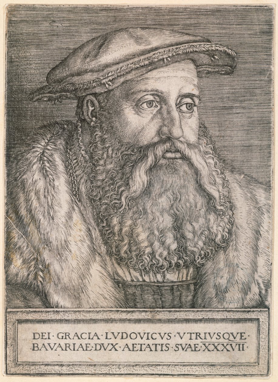 Baijerin herttua Ludvig tekijältä Barthel Beham
