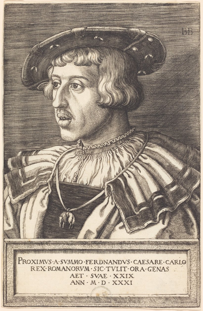 Kuningas Ferdinand I tekijältä Barthel Beham
