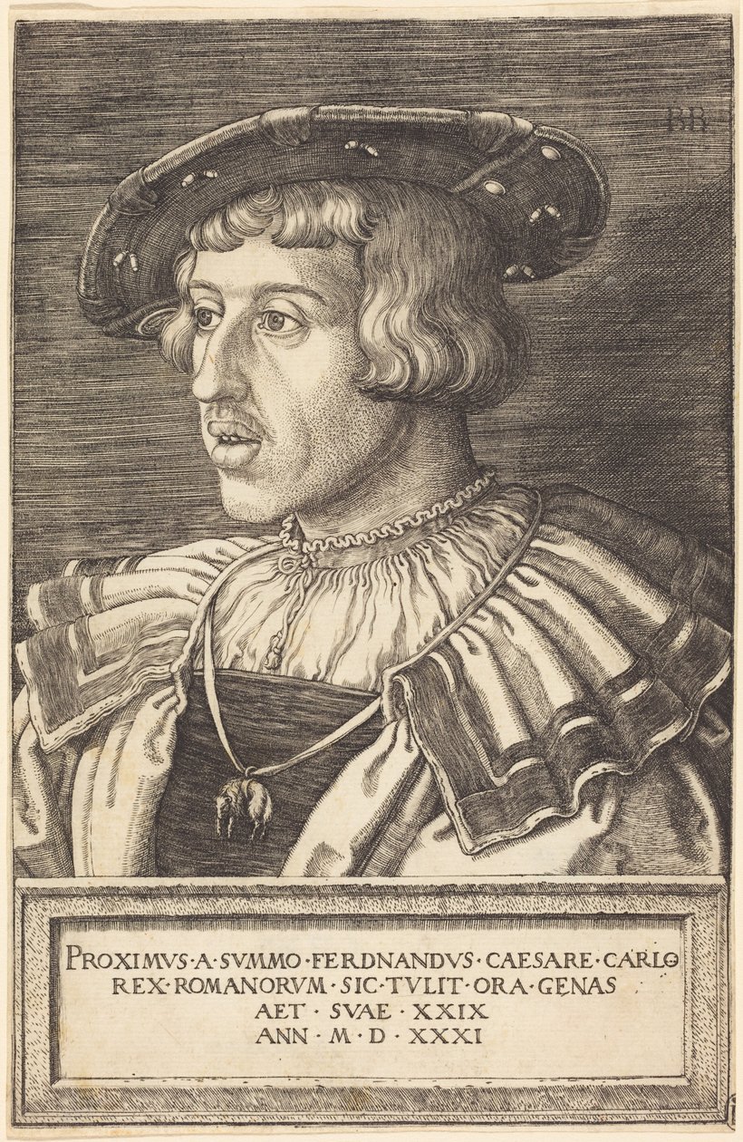 Kuningas Ferdinand I tekijältä Barthel Beham