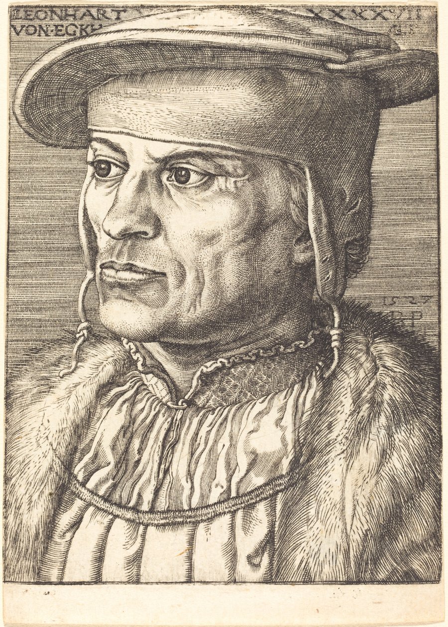 Leonard von Eck tekijältä Barthel Beham