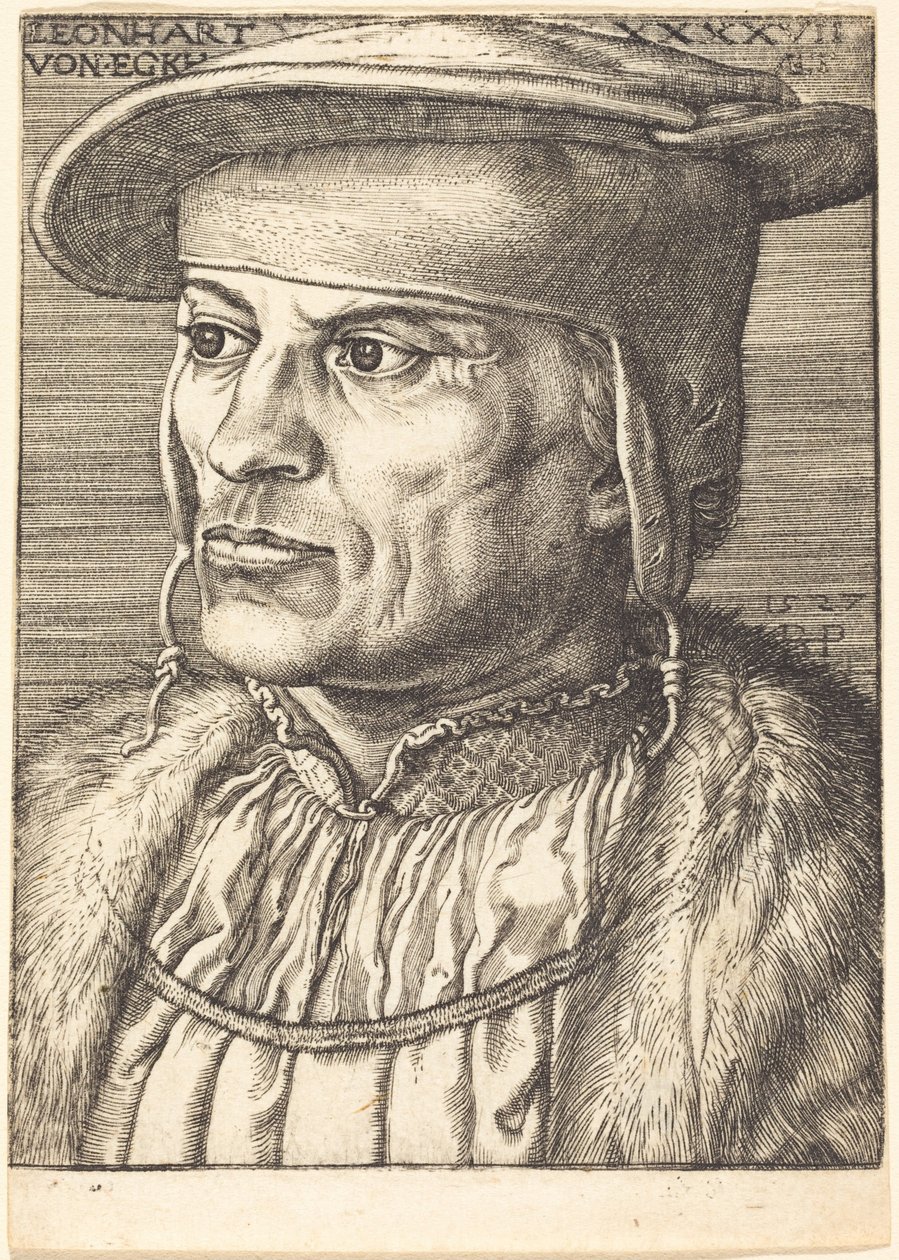 Leonhard von Eck tekijältä Barthel Beham