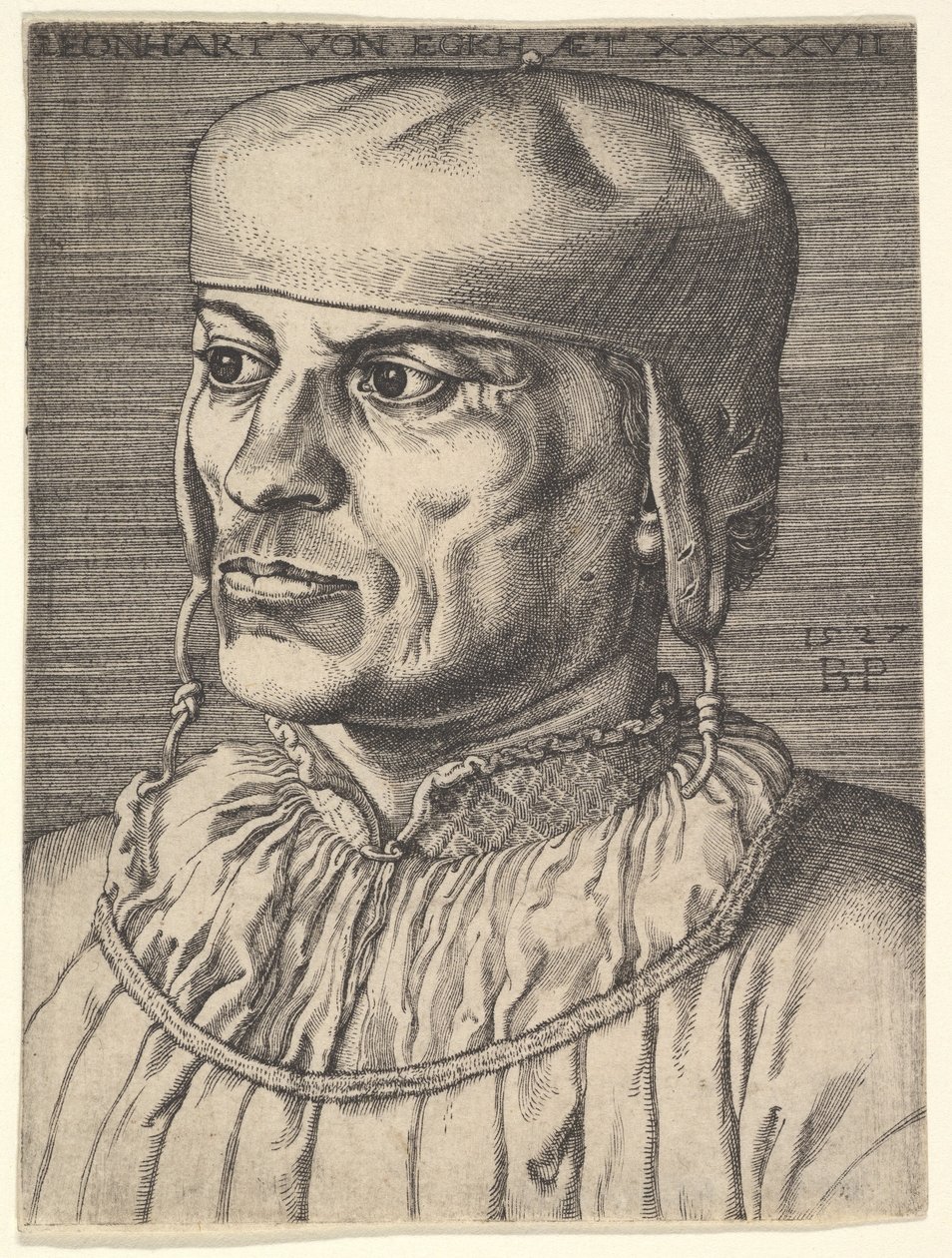 Leonhart von Eck tekijältä Barthel Beham