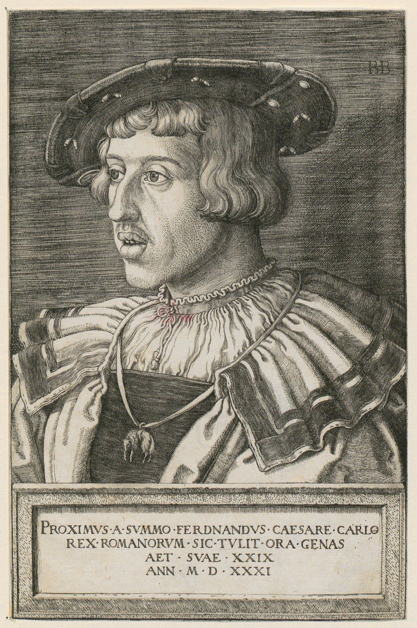 Kuningas Ferdinand I:n muotokuva tekijältä Barthel Beham