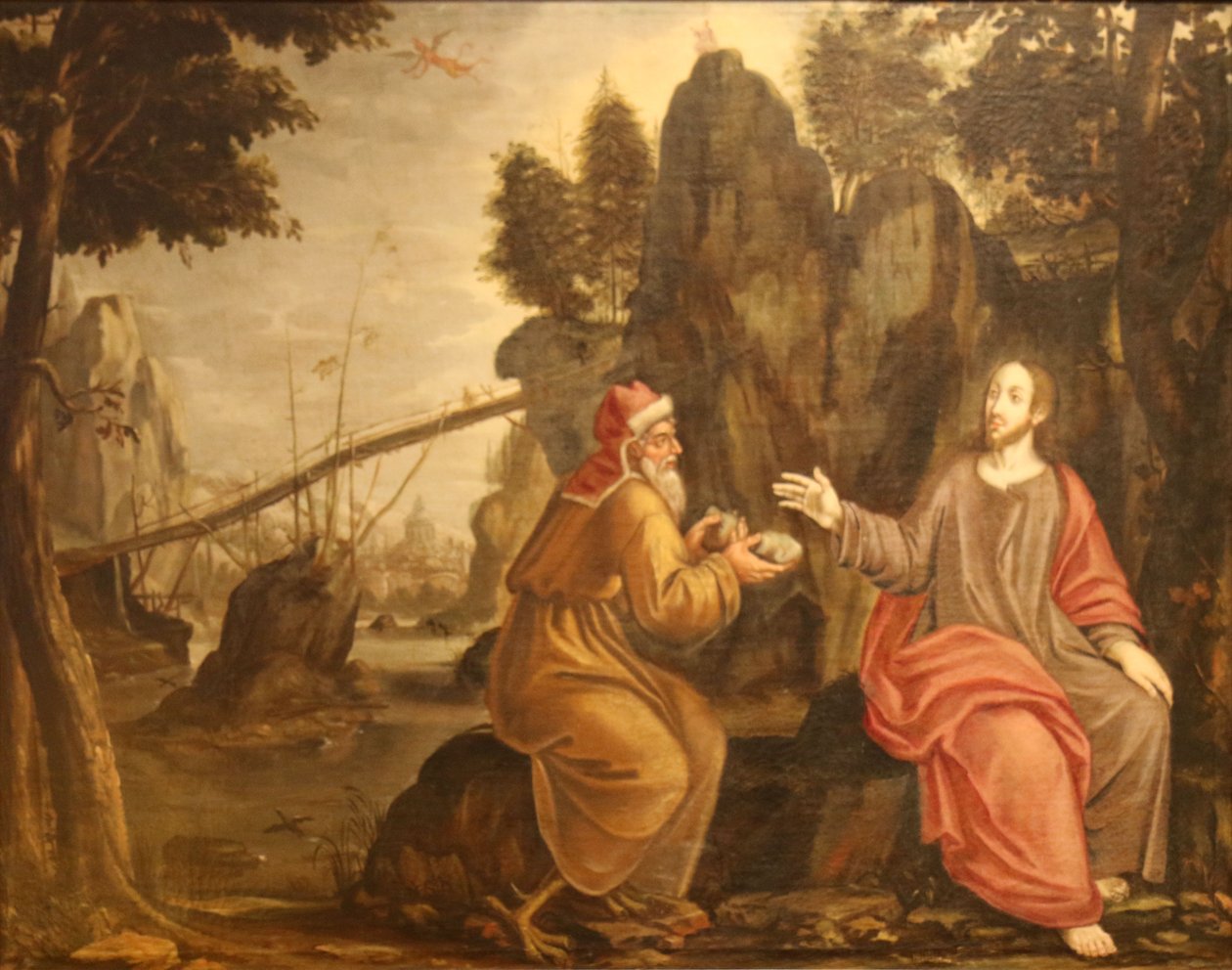 Jésus au désert tekijältä Barthélemy Parrocel