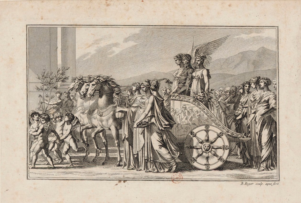 Ensimmäisen konsulin Napoleonin voitto, 1801. tekijältä Barthélemy Roger