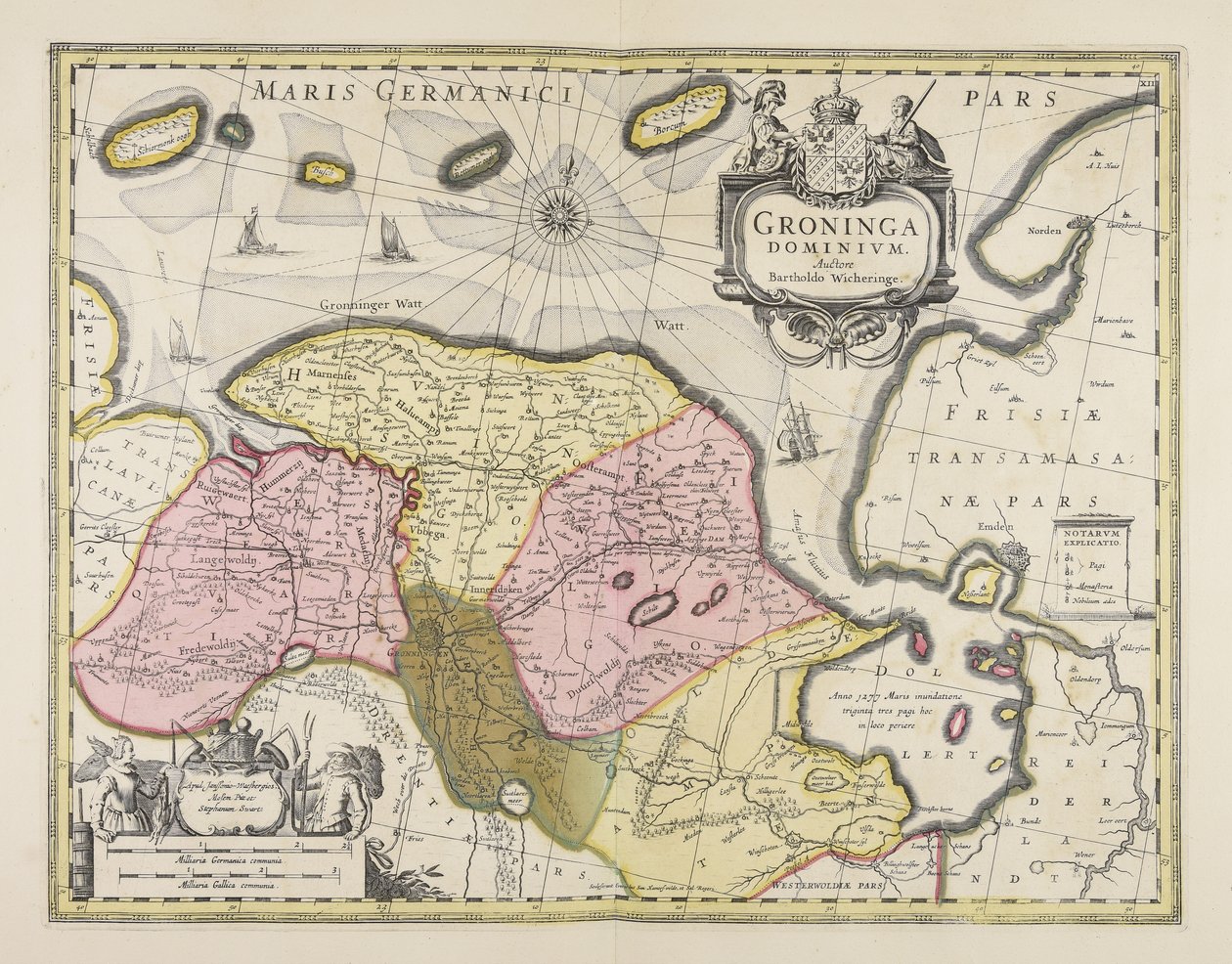 Groninga dominium / auctore Bartholdo Wicheringe tekijältä Barthold Wicheringe