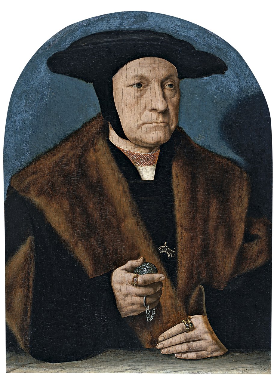 Weinsberg-perheen miehen muotokuva tekijältä Bartholomaeus Bruyn