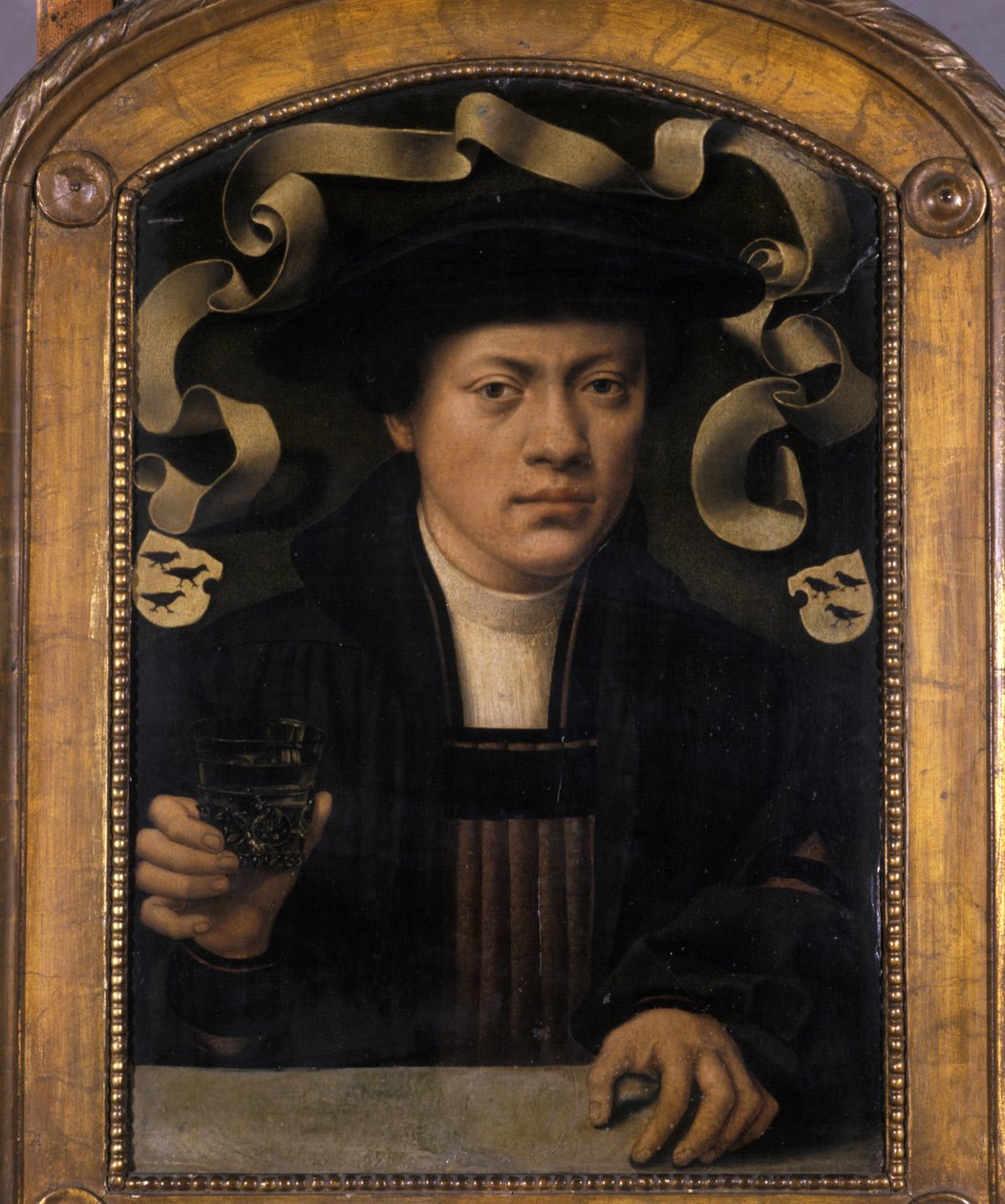 Nuoren miehen muotokuva, 1501-50 tekijältä Bartholomaeus Bruyn