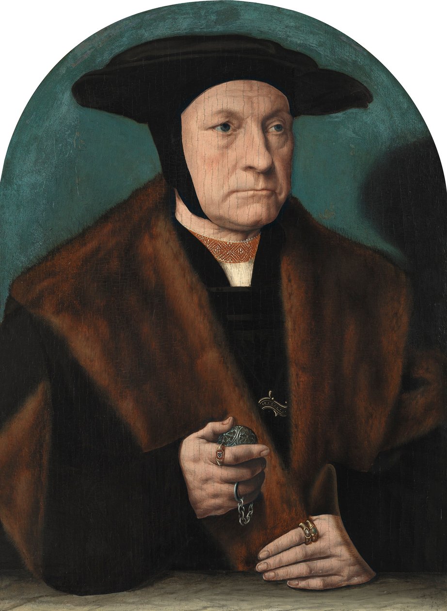 Miehen muotokuva Weinsbergin perheestä tekijältä Bartholomaeus Bruyn the Elder