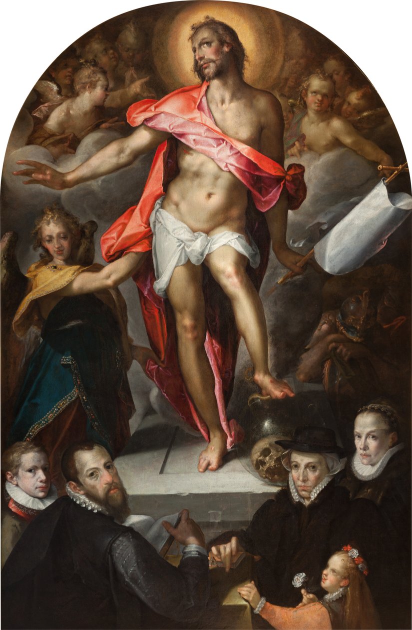 Prahan kultasepän Nicholas Müllerin epitafia tekijältä Bartholomaeus Spranger