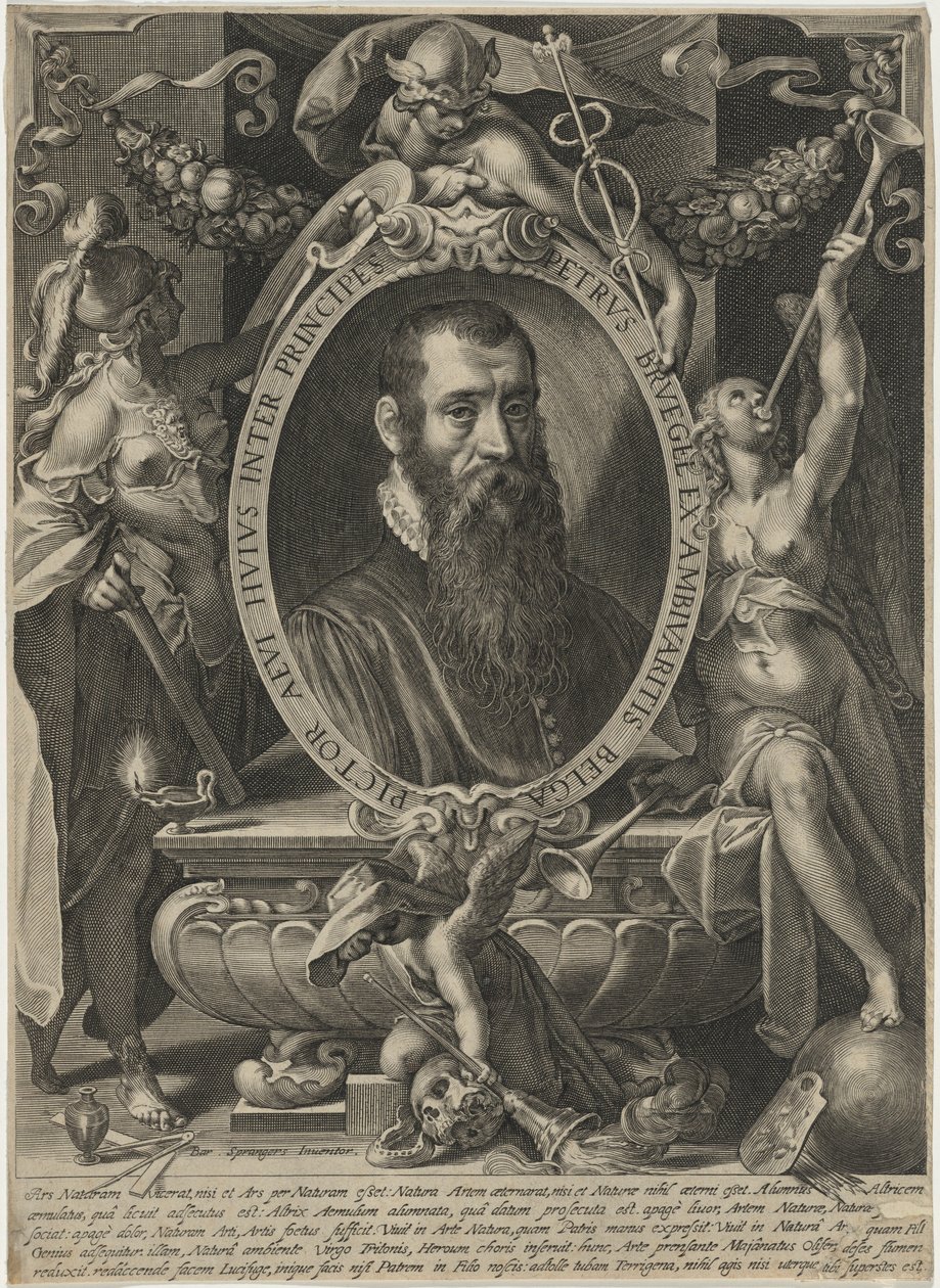 Pieter Bruegel tekijältä Bartholomaeus Spranger