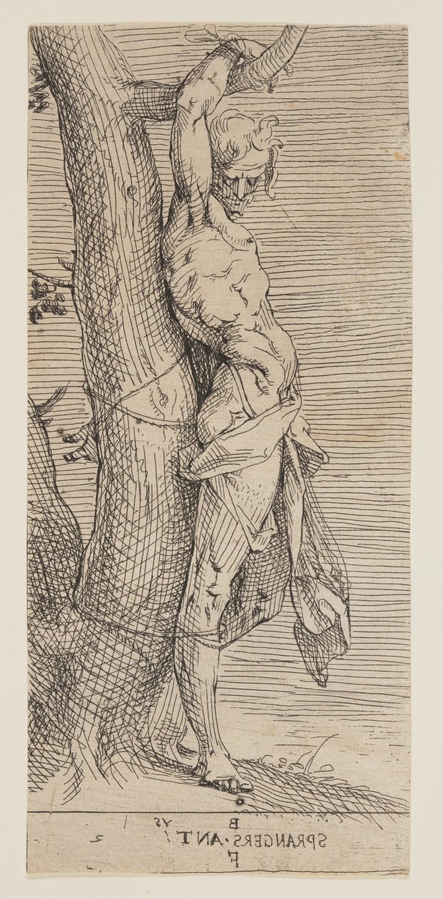 Pyhä Sebastian tekijältä Bartholomaeus Spranger