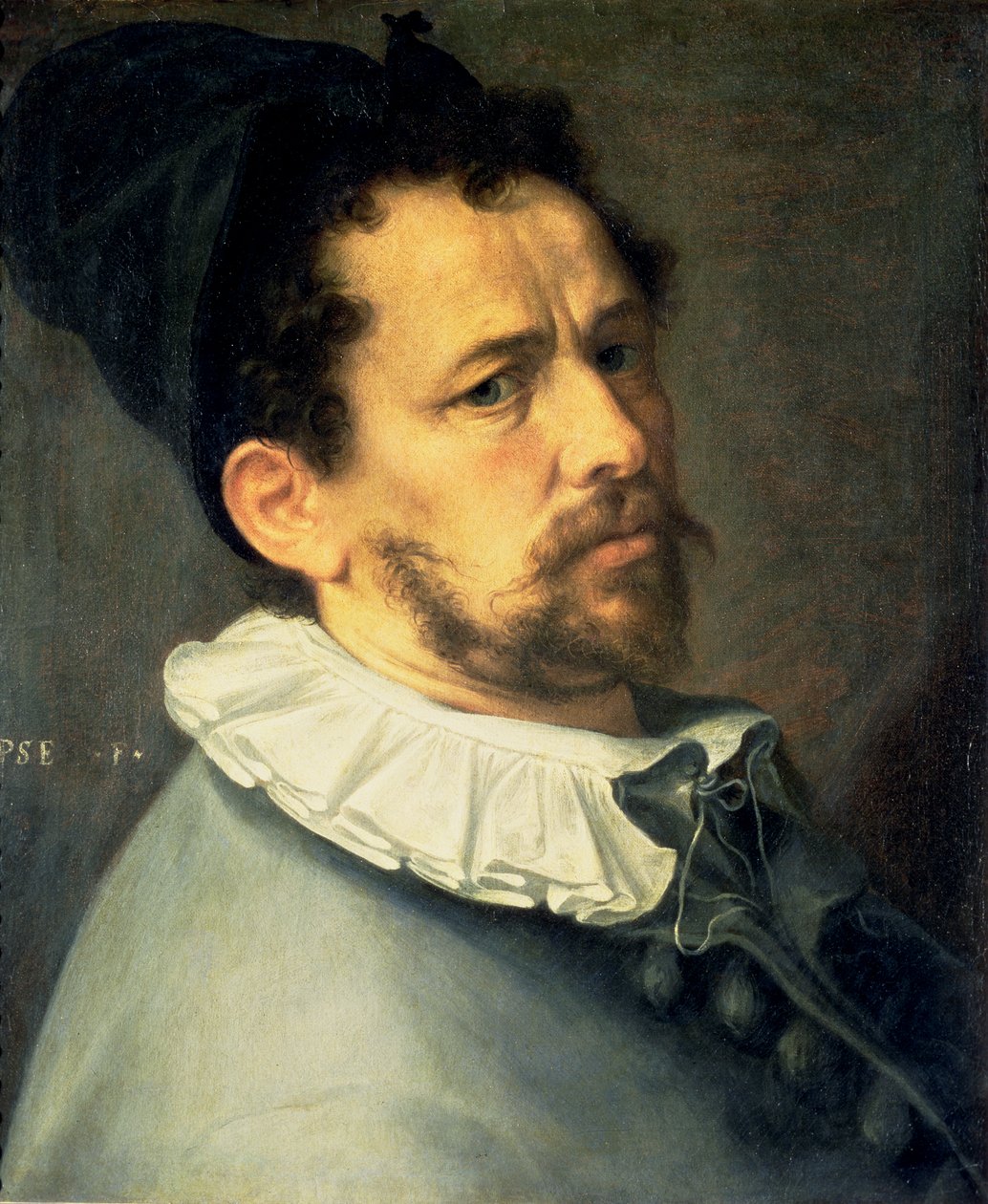 Omakuva, n. 1580-1585 tekijältä Bartholomaeus Spranger