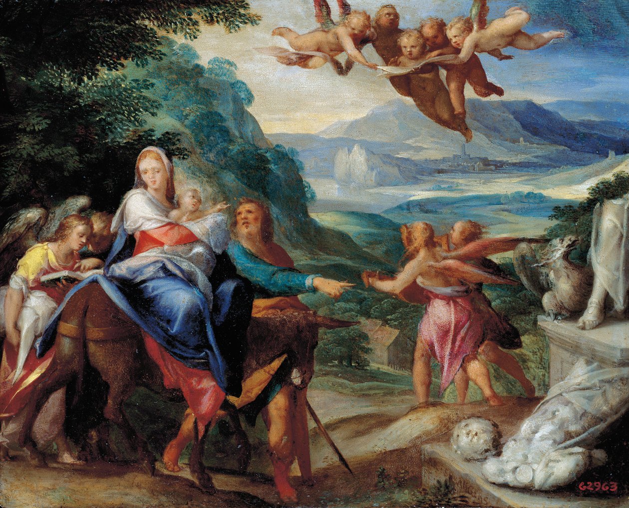 Lento Egyptiin tekijältä Bartholomaeus Spranger