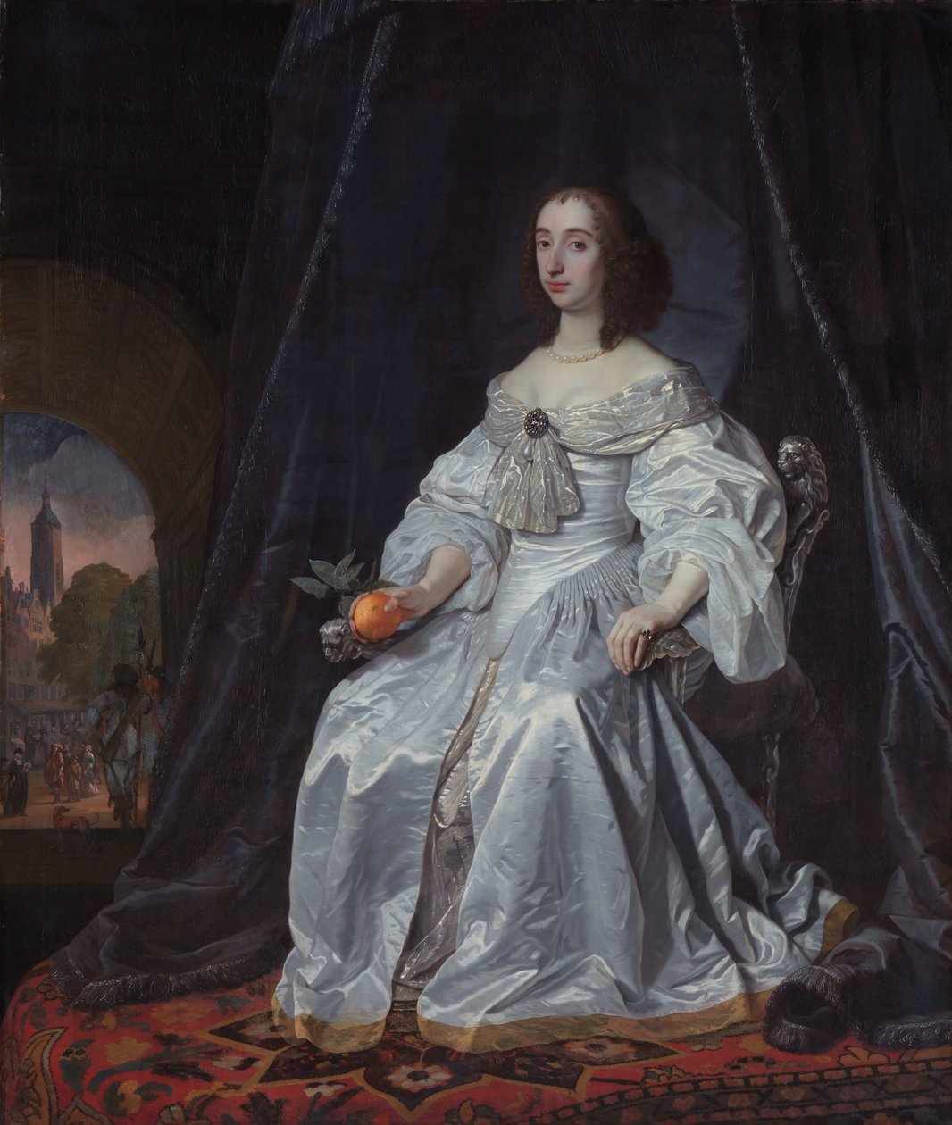 Prinsessa Royal Mary Stuartin (1631–1660) muotokuva tekijältä Bartholomeus van der Helst