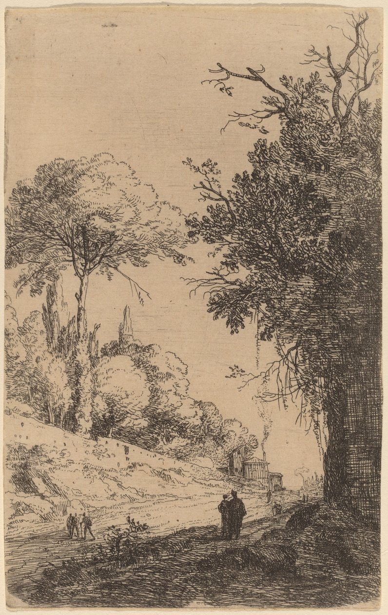 Osa Via Flaminiaa tekijältä Bartholomeus Breenbergh
